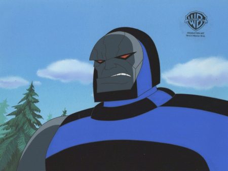 Superman the Animated Series Original Production Cel on Original Background: Darkseid Hot on Sale