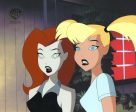 The New Batman Adventures Original Production Cel: Harley Quinn and Poison Ivy Online now