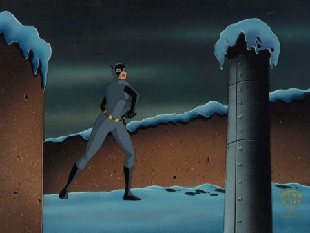 Batman The Animated Series Original Production Cel: Catwoman Fashion