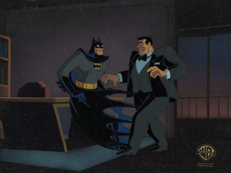 Batman The Animated Series Original Production Cel: Batman and Irving For Cheap