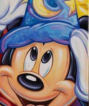 Magic Mickey - Original Oil on Canvas Fashion