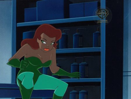 Batman The Animated Series Original Production Cel: Poison Ivy Hot on Sale