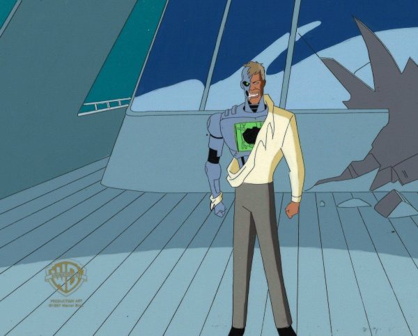 Superman the Animated Series Original Production Cel: Metallo Online now