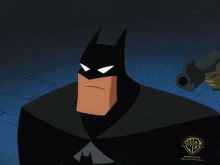 The New Batman Adventures Original Production Cel On Original Background: Batman Online