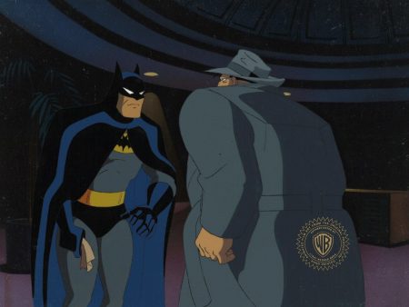 Batman The Animated Series Original Production Cel: Batman and Harvey Bullock Online