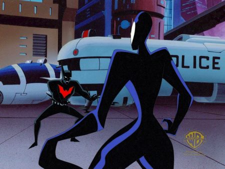 Batman Beyond Original Production Cel: Batman and Inque Online Sale