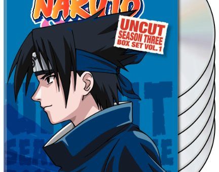 NARUTO (ANIME)  - DVD-SEASON THREE, BOX SET VOL. 1 Cheap