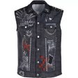 Punk Vest Adult L   Xl For Discount