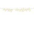 Merry Christmas Wooden Banner 87cm Supply