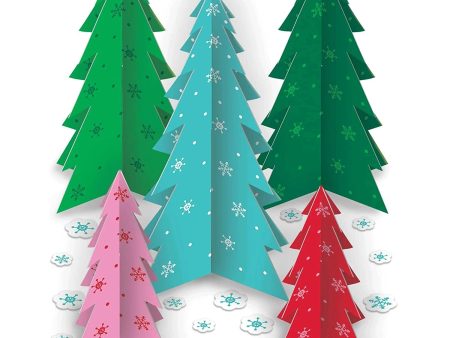 Christmas Multi-Pack Slotted Trees Paper on Sale