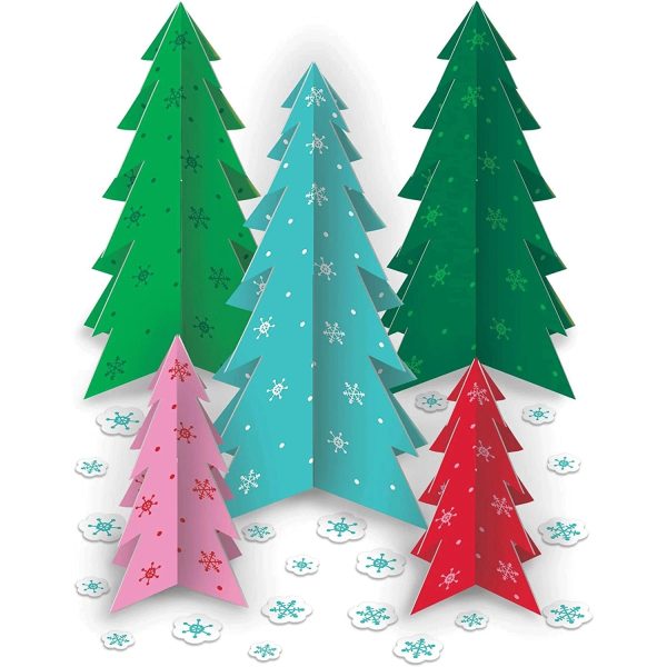 Christmas Multi-Pack Slotted Trees Paper on Sale