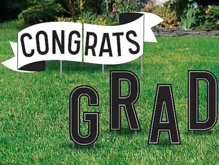 Congrats Graduation Yard Signs Corrugated Plastic Discount