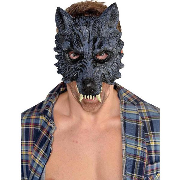 Adult Werewolf Eva Half Mask Online now