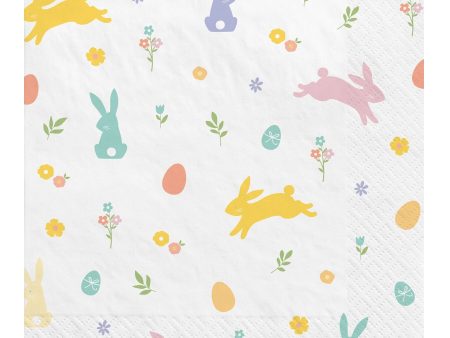 Easter Wishes Lunch Napkins 16pcs For Discount