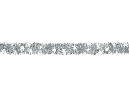 Snowflake Boa Tinsel Garland Discount