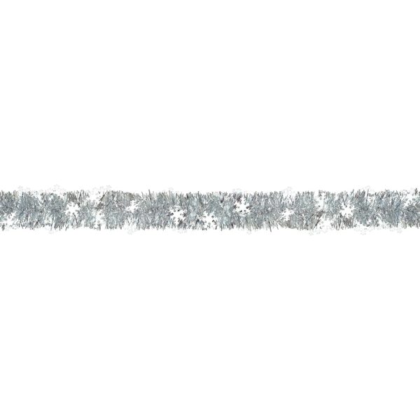 Snowflake Boa Tinsel Garland Discount