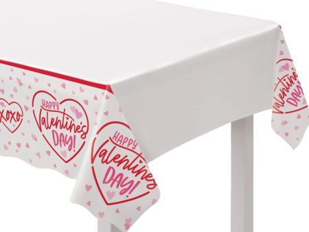 Cross My Heart Plastic Tablecover Sale