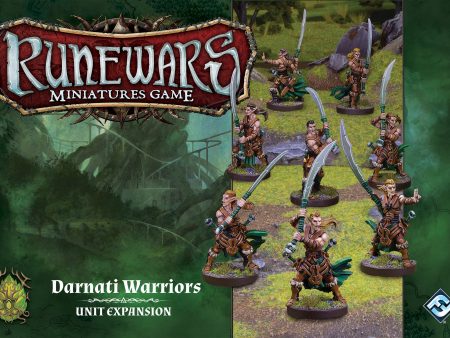 Runewars Miniatures Game: Darnati Warriors - Unit Expansion Supply