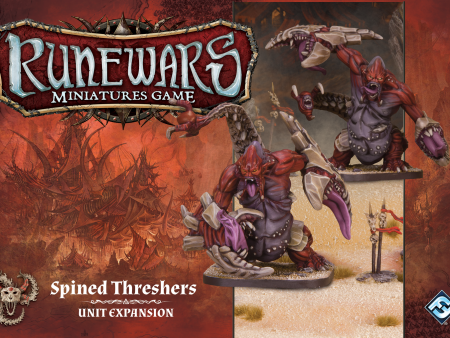 Runewars Miniatures Game: Spined Threshers - Unit Expansion For Cheap