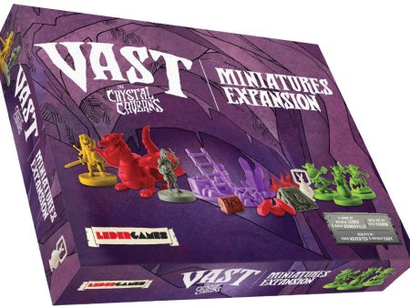 Vast: The Crystal Caverns: Miniatures Online now